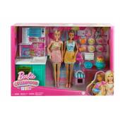 Barbie zestaw do pieczenia 2 lalki