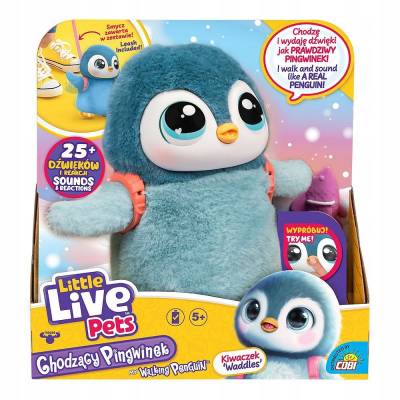 Cobi Little live Pets Chodzący pingwinek