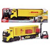 DICKIE Pojazd City Ciężarówka Z Naczepą DHL 35cm