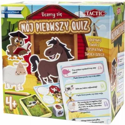 Gra planszowa Tactic Uczmy się: Mój pierwszy quiz