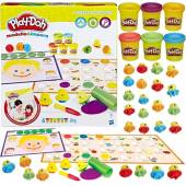 Play-doh ciastolina stempelki nauka literek Hasbro