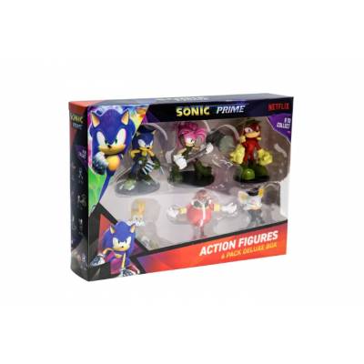 SuperBuzz Sonic Prime zestaw 6 figurek 