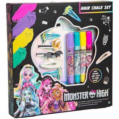 Monster High kreda do włosów zestaw