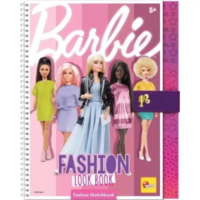 Lisciani Barbie sketch Fashion Look Book