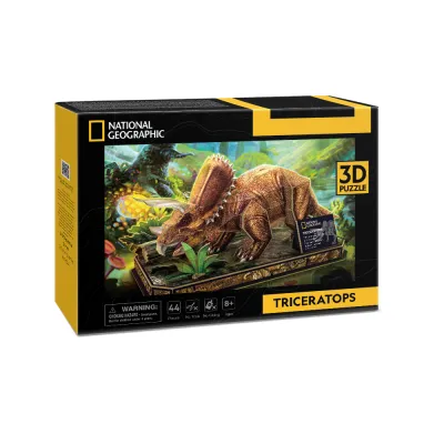 Cubic Fun puzzle 3D 44 el Triceratops