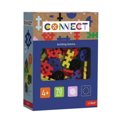 Trefl klocki Connect Basic 70 el 