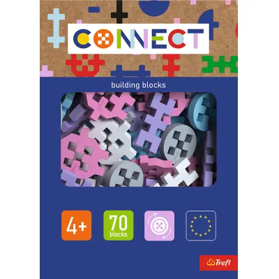 Trefl klocki Connect Basic 70 el