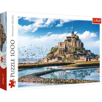 Trefl Puzzle 1000 el Mont Saint-Michel Francja