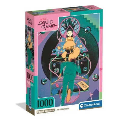 Clementoni puzzle 1000 el Compact Squid Game Season 2