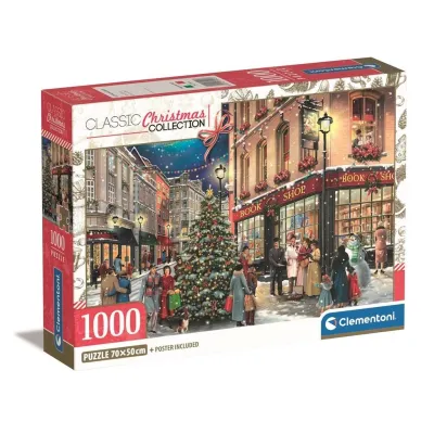 Clementoni puzzle 1000 el Compact Christmas Collection