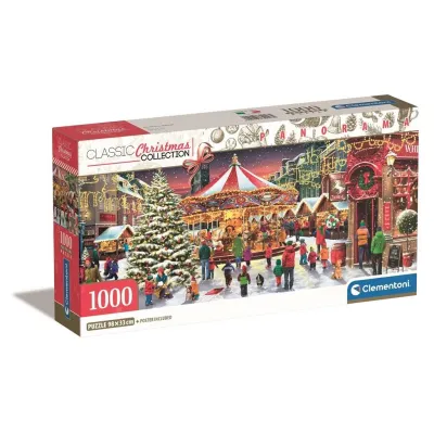 Clementoni puzzle 1000 el Panorama Christmas Collection