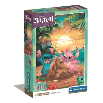 Clementoni puzzle 500 el Disney Stitch