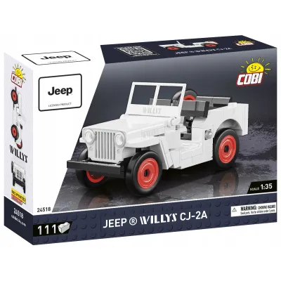 Cobi Klocki Youngtimer Jeep Willys CJ-2A 111 kl