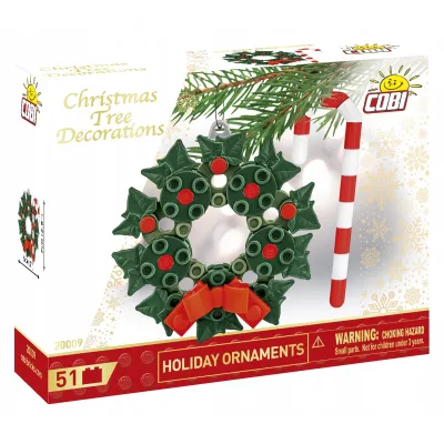 Cobi Klocki Christmas Holiday ornaments 45 kl 