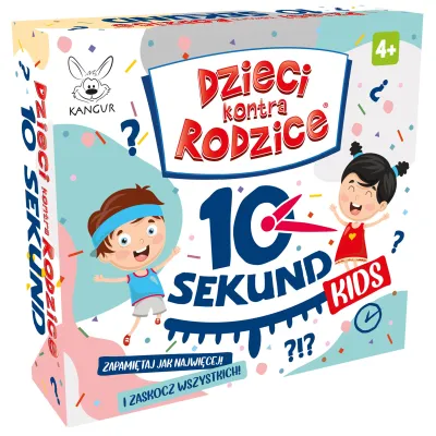 Kangur Dzieci kontra rodzice gra 10 sekund kids