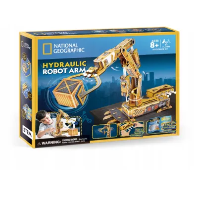 Cubic Fun 3D National Geographic Robotyczne ramię hydrauliczne 