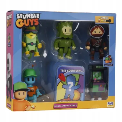 PMI Stumble Guys figurki 6 pak deluxe wersja A