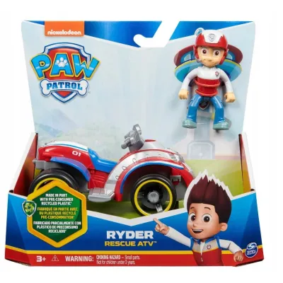 Spin Master Psi Patrol Ryder pojazd z figurką