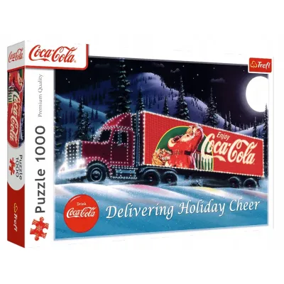 Trefl puzzle 1000 el Coca-Cola świąteczny truck