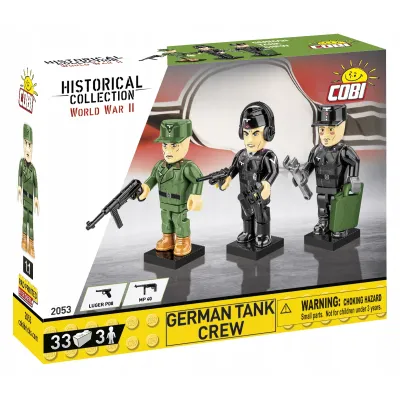 Cobi klocki German Tank Crew 3 fig