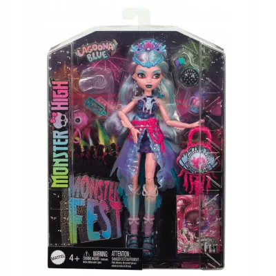 Monster High Fest lalka Lagoona Blue