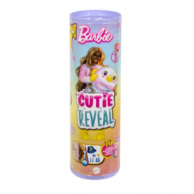 Mattel Barbie Cutie Reveal lalka Pingwin tuba