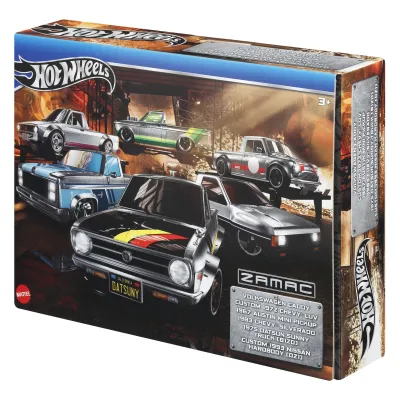 Hot Wheels Zamac zestaw 6 autek