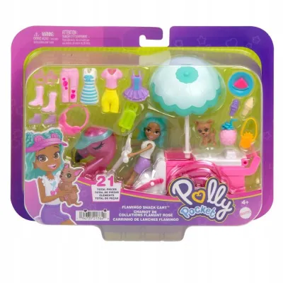 Polly Pocket Flaming wózek z przekąskami