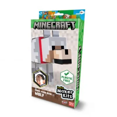 Bladez Minecraft zbuduj figurkę Wilka 