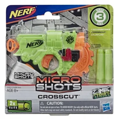 Hasbro Nerf Pisolet Microshots Crosscut