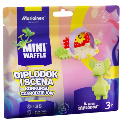 Marioinex Mini waffle Diplodok i Scena 25 el