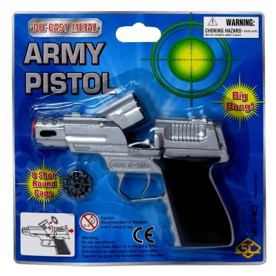 Dromader Pistolet metalowy na spłonkę blister