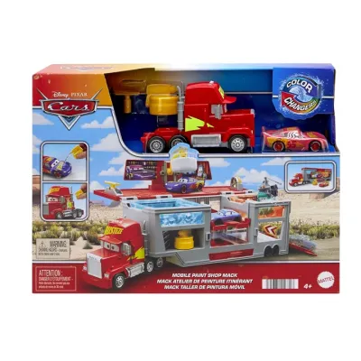 Mattel Cars Mobilny lakiernik zmiana koloru