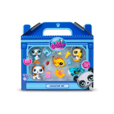 TM toys Littlest Petshop zestaw plaża i 5 figurek 