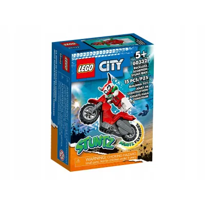 Lego City Motocykl kaskaderski brawurowego 