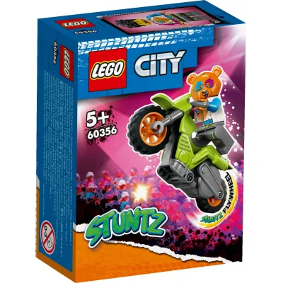 Lego City Motocykl kaskaderski niedźwiedziem 