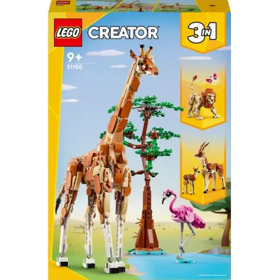 Lego Creator 3w1 Dzikie zwierzęta z safari