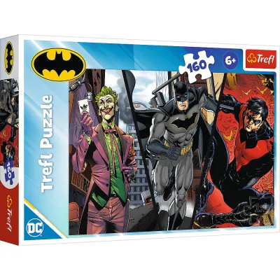 Trefl Puzzle 160 el Batman gotowy do akcji