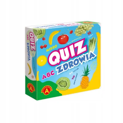 Alexander Quiz ABC Zdrowia kieszonkowa gra edukacyjna