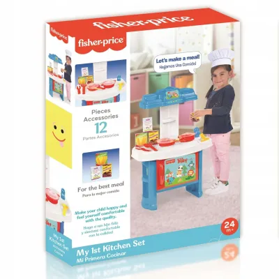 Fisher Price kuchnia z wyposażeniem