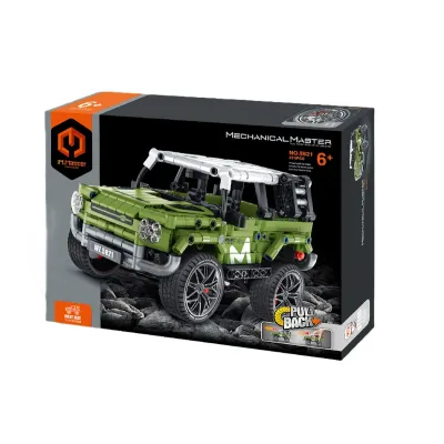 IM.MASTER klocki jeep zielony 474 el