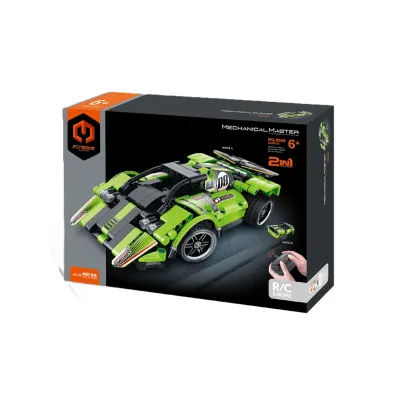 IM.MASTER Klocki RC auto sportowe zielone 2w1 335 el