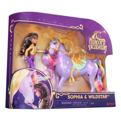 Spin Master Unicorn Academia lalka Sophia i Wildstar