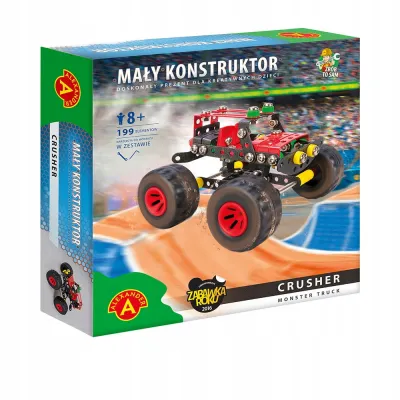 Mały konstruktor Monster Truck Cruscher