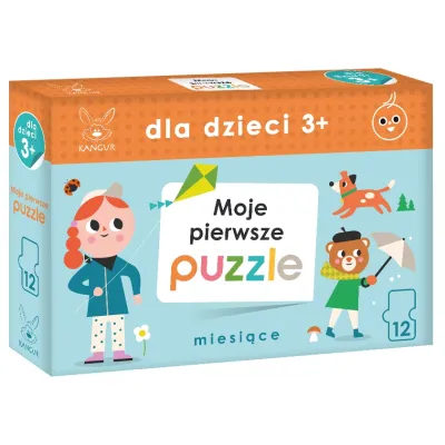 Kangur Dla dzieci Moje pierwsze puzzle Miesiące