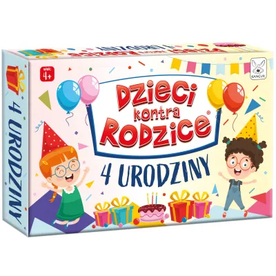 Kangur Dzieci kontra rodzice gra Urodziny