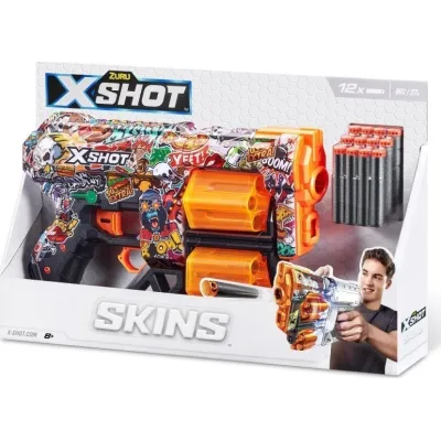 Zuru X-SHOT Skins Dread wyrzutnia Dart Blaster Sketch 