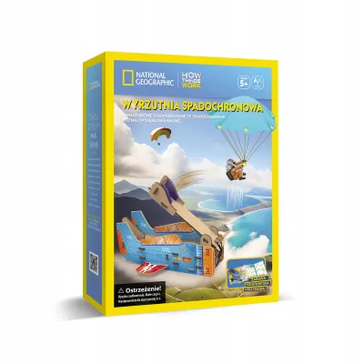 Cubic Fun 3D National Geographic Wyrzutnia spadochronowa 