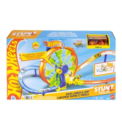 Hot Wheels Wyścigowa turbo pętla