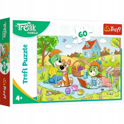 Trefl Puzzle 60 el Trefliks Family adventures